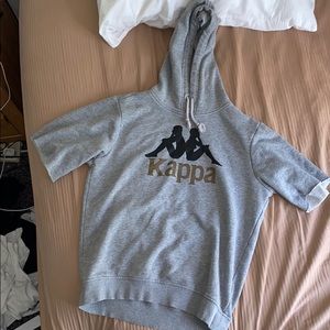 Short sleeve Kappa hoodie